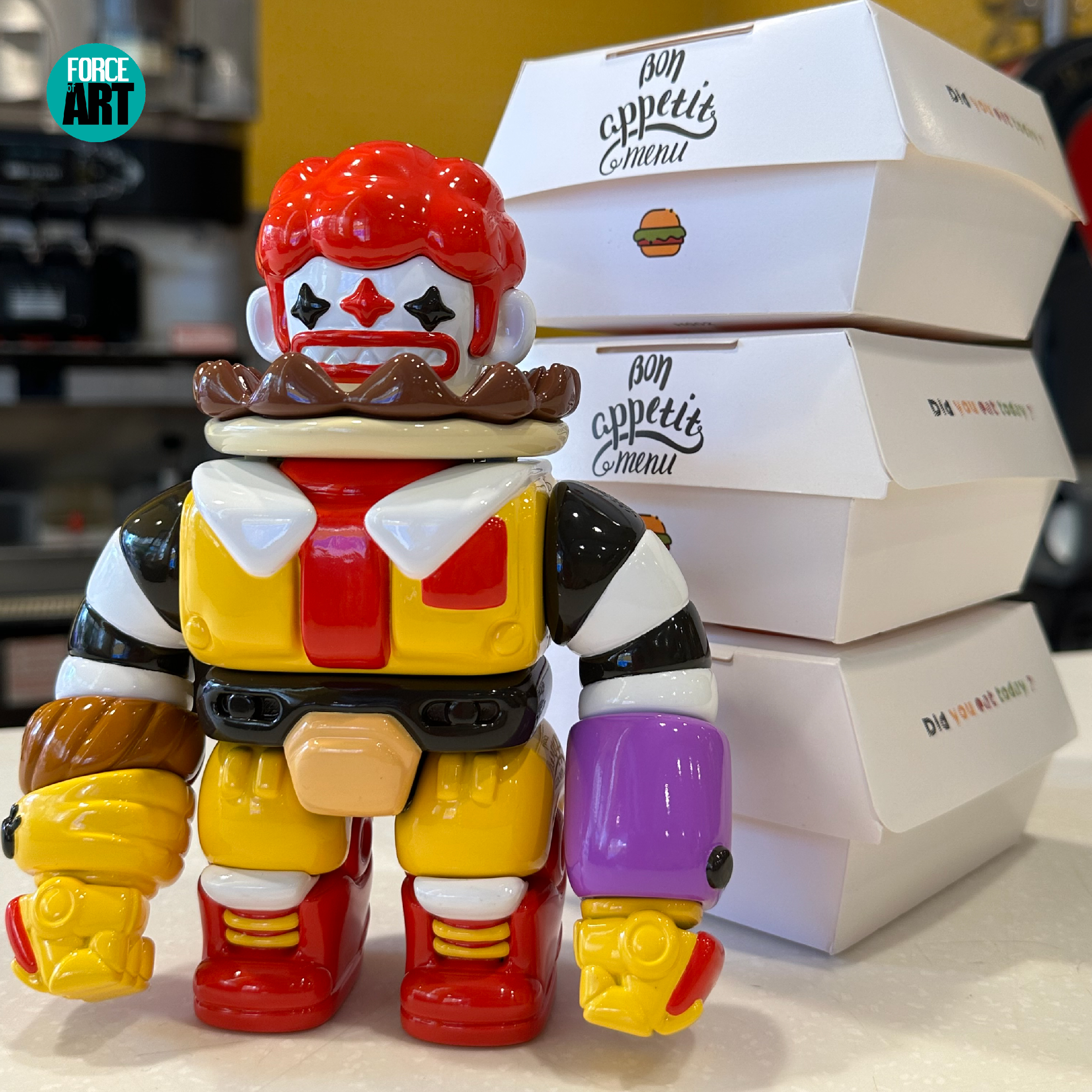 Force of Art X Panda King Emotional Fortune Cat