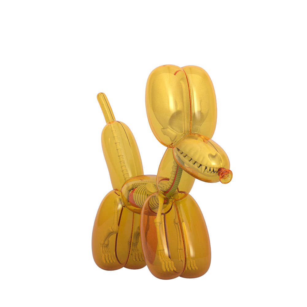 Funny Anatomy Balloon Dog (Honey Edition)