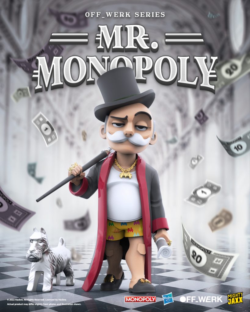 OFF_WERK Mr. Monopoly by Mighty Jaxx