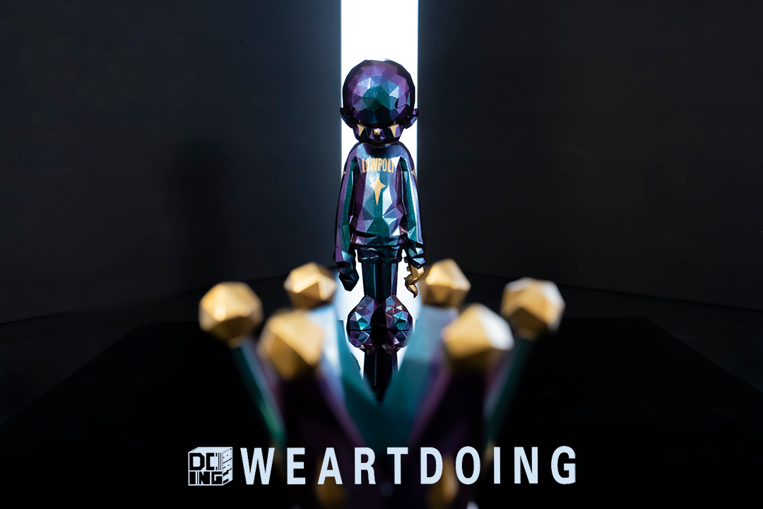 The Boy - LowPoly - Galaxy by We Art Doing x Sank Toys