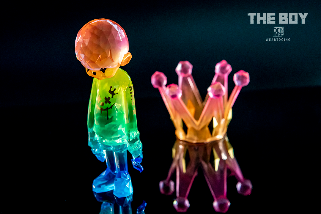 The Boy - LowPoly - Rainbow by WeArtDoing x Sank Toys