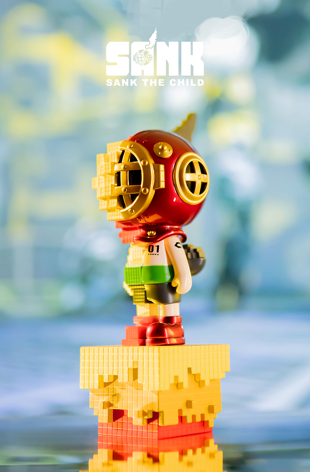 Sank Toys - Pixel Series - Atom
