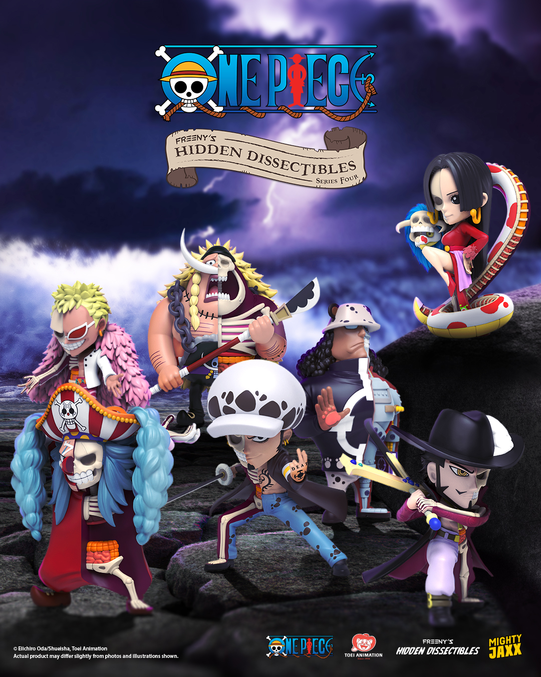 Mighty Jaxx Freeny's Hidden Dissectibles: One Piece series 4 (Warlord