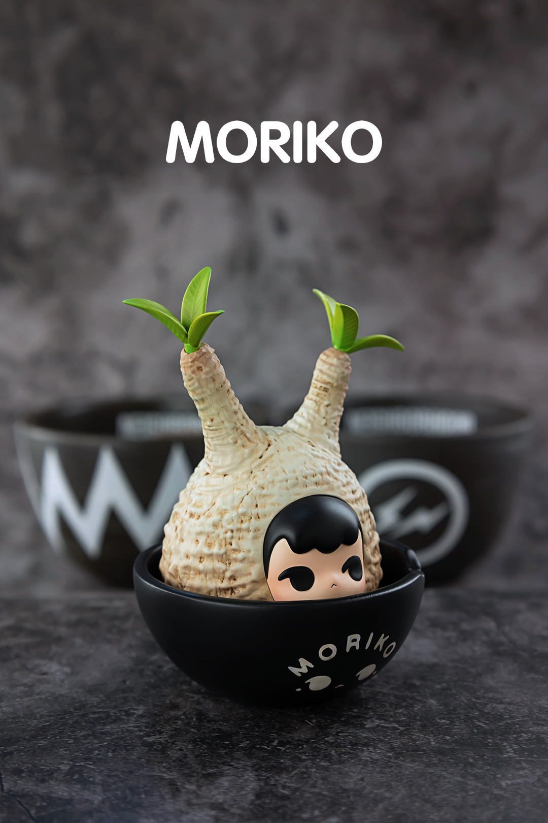 Moriko- Caudex-White