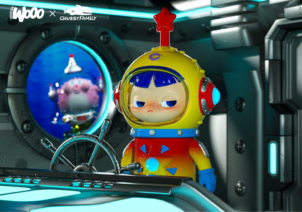 WOOO X CHUBBY FAMILY CHUBBYPOPO OCEAN SERIES TRADITION VER