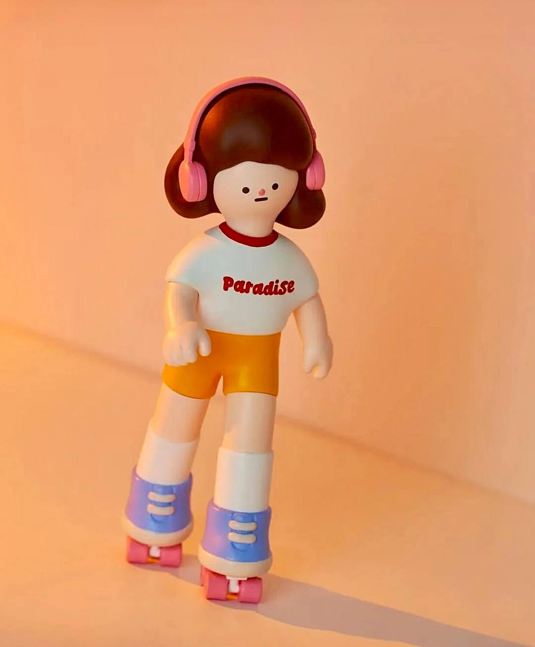 KWONI 170% Roller Skating Girl