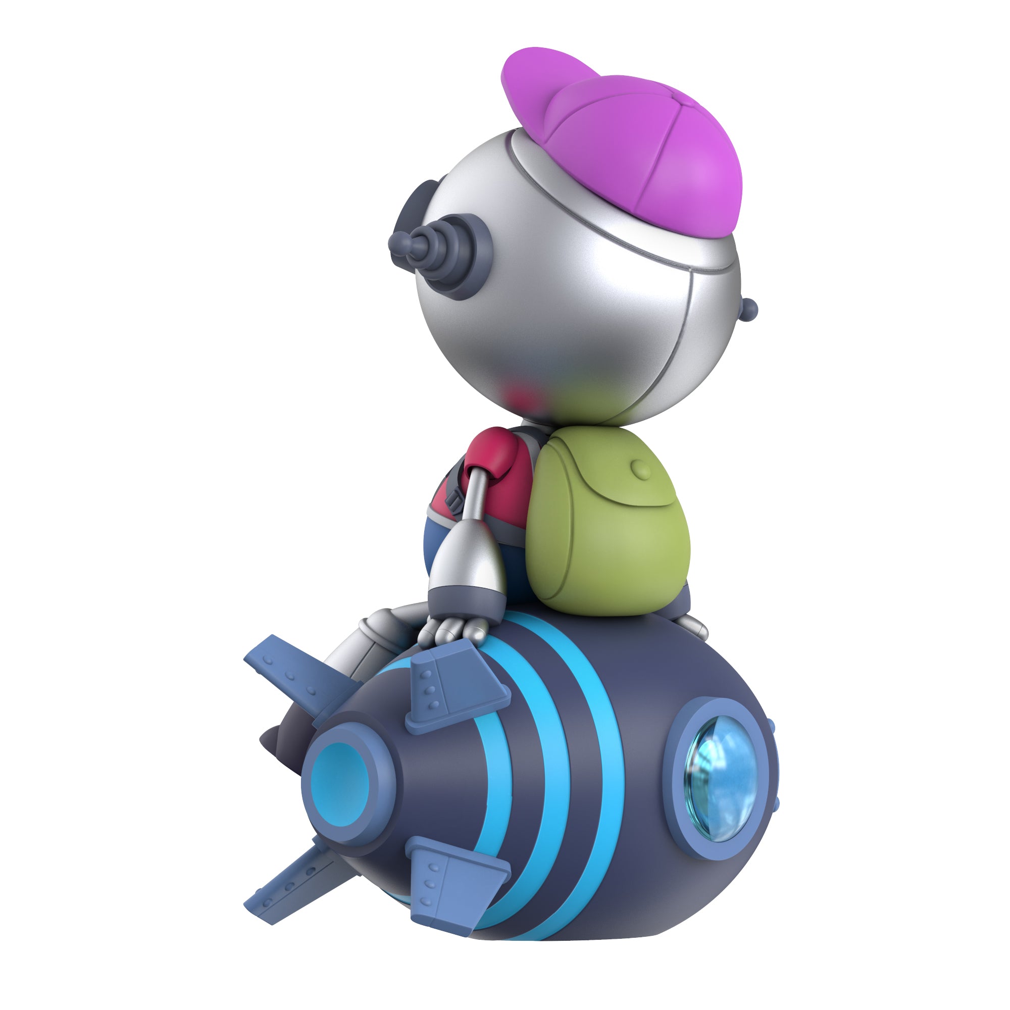 MightyJaxx: PARTY BOT- SPACED OUT by Laura Marie