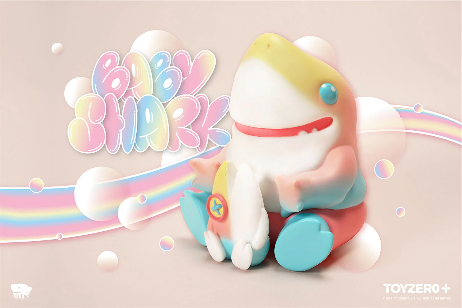 Sitting baby shark (Candy.)