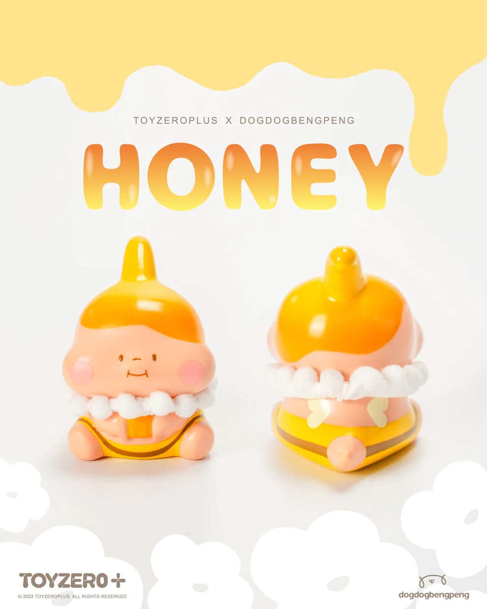 Foodie Dinosaur - Bee Together (Green & Orange)