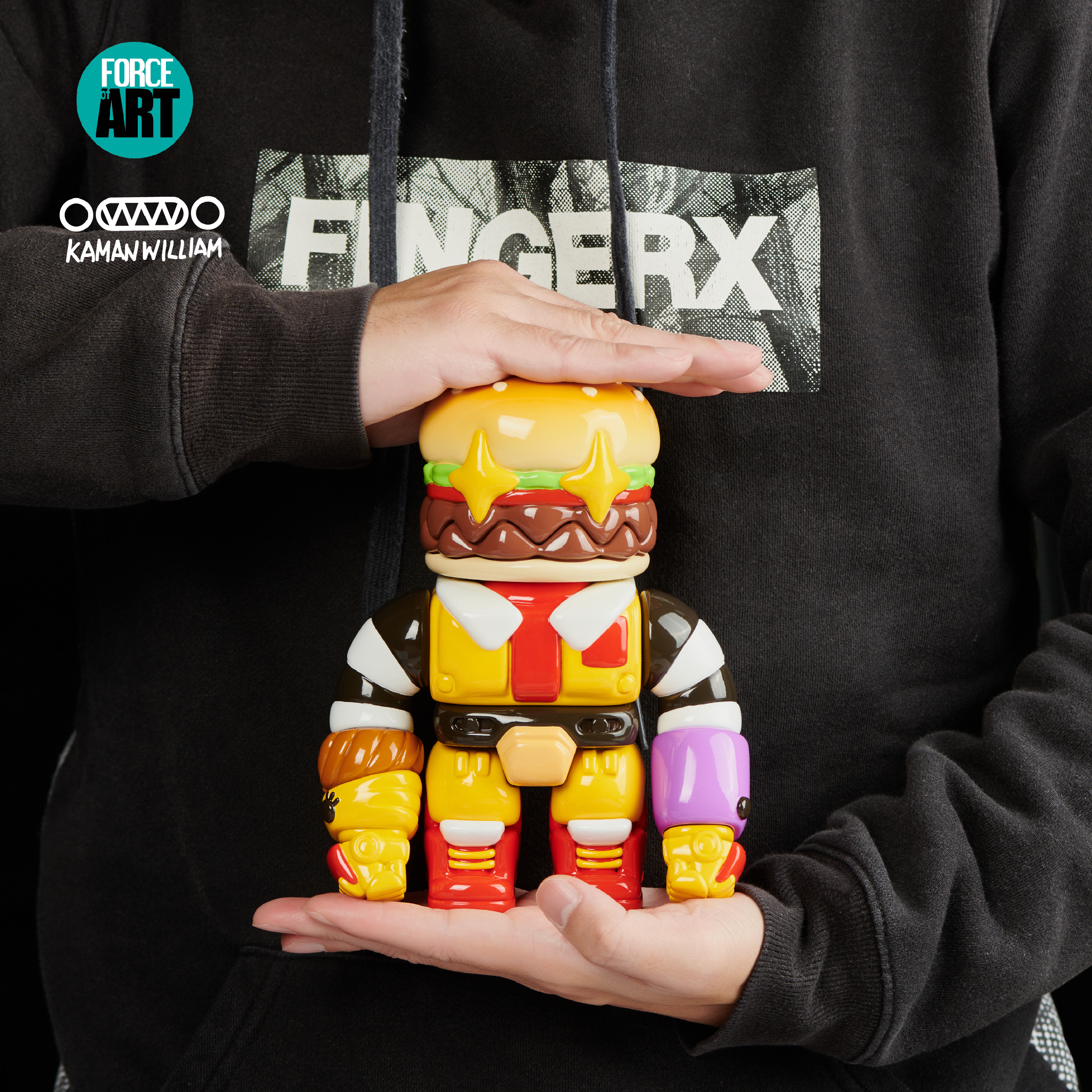 Force of Art X Panda King Emotional Fortune Cat