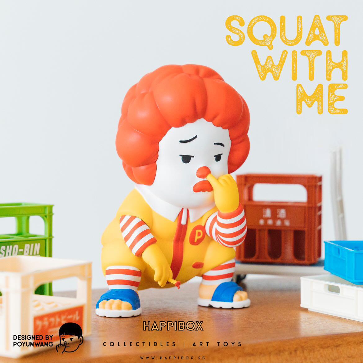 POYUN WANG SERIES - SQUAT WITH ME