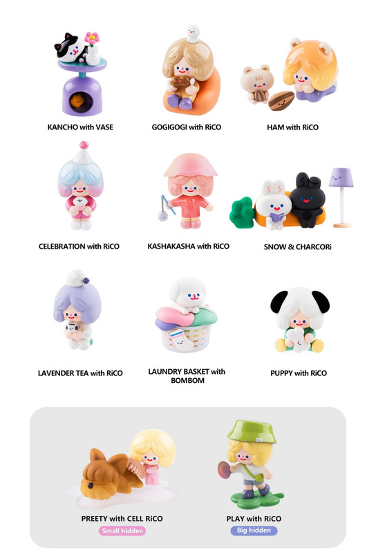 RiCO HAPPY FRIENDS TOGETHER SERIES BLIND BOX