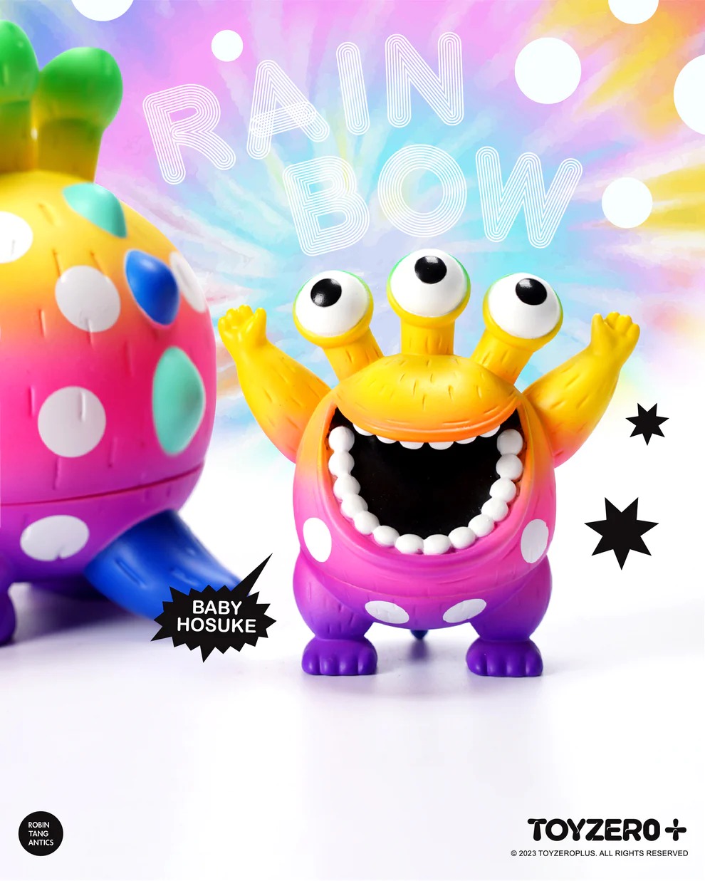 Rainbow Dots Baby Hosuke