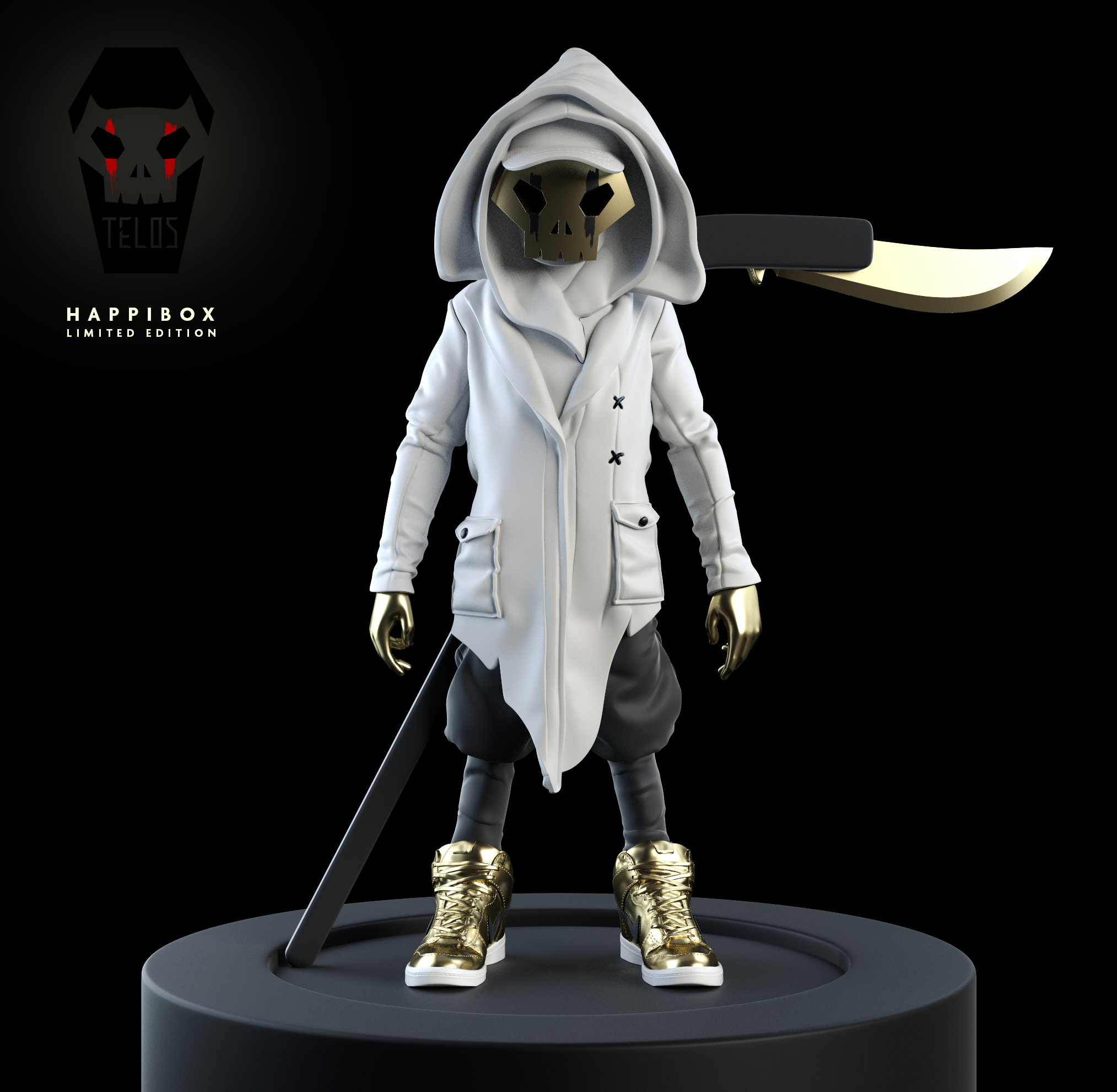 TELOS HappiBox Exclusive Edition By Karmieh Toy Design