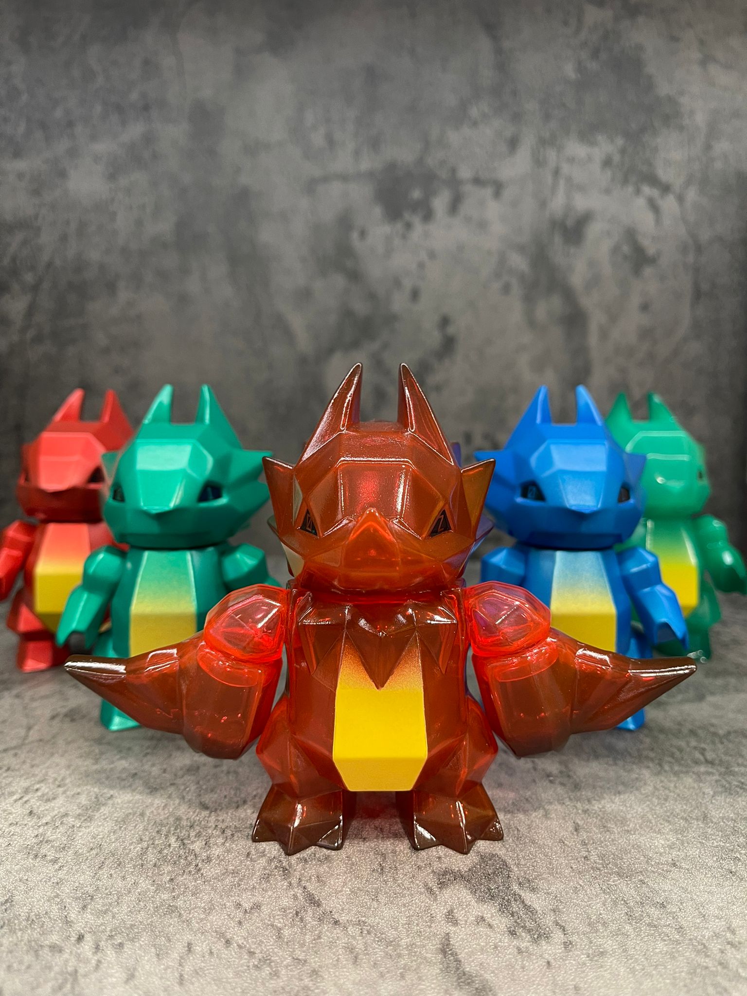 DRAPOLYGON Clear green