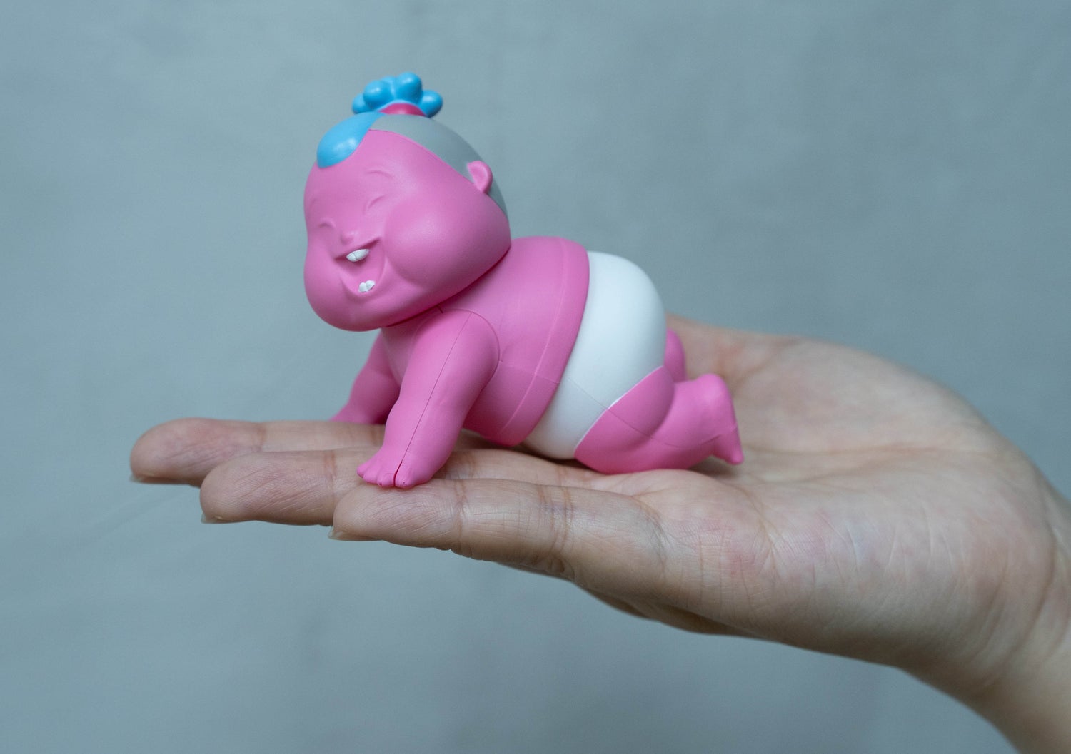WIND UP 'WRIGGLE' CHUNK - PINK EDITION
