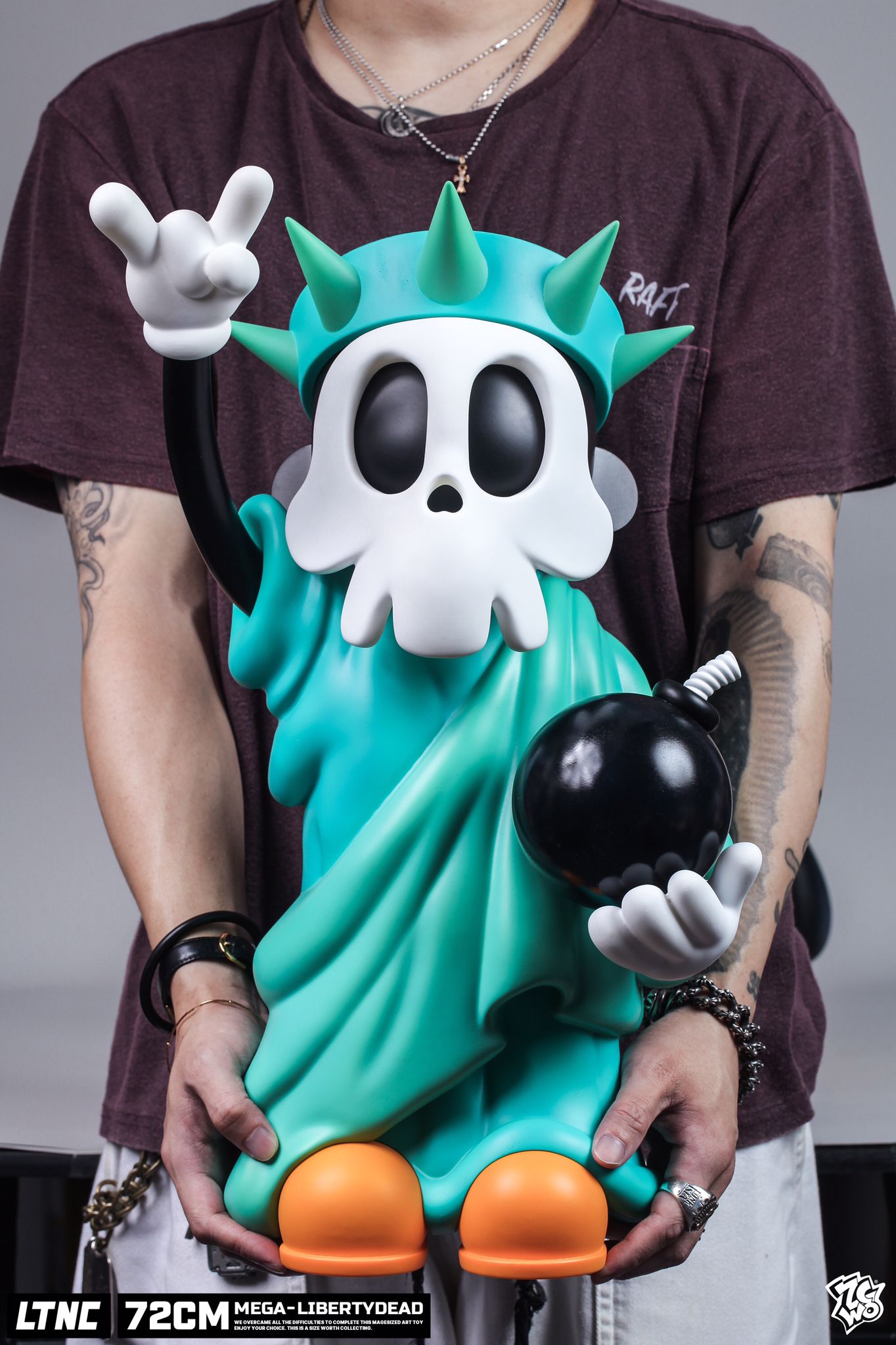 "LIBERTYDEAD" 72CM EDITION BY LIM