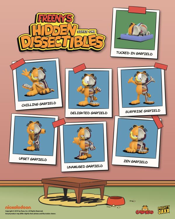 Freeny’s Hidden Dissectibles: Garfield – Mighty Jaxx Blind Box Mini Figure