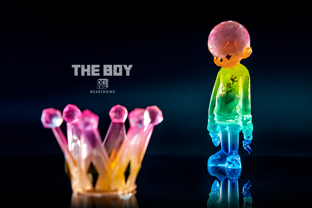 The Boy - LowPoly - Rainbow by WeArtDoing x Sank Toys