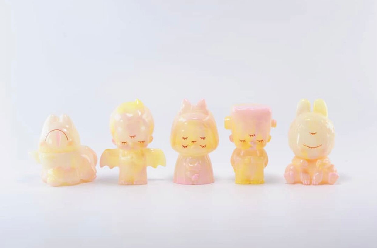 ABAO LITTLE MONSTER 'CANDY PUPPETS' - FULL SET OF FIVE FIGURES
