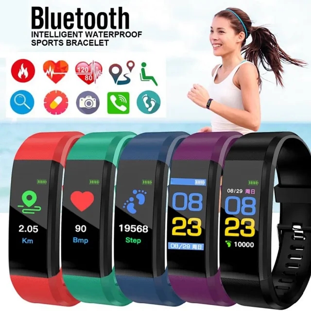 P1506 ID115 Plus Smart Bracelet