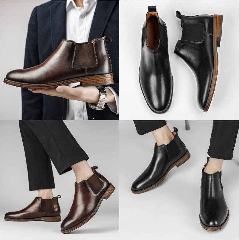 S9113   Men Leather Shoes