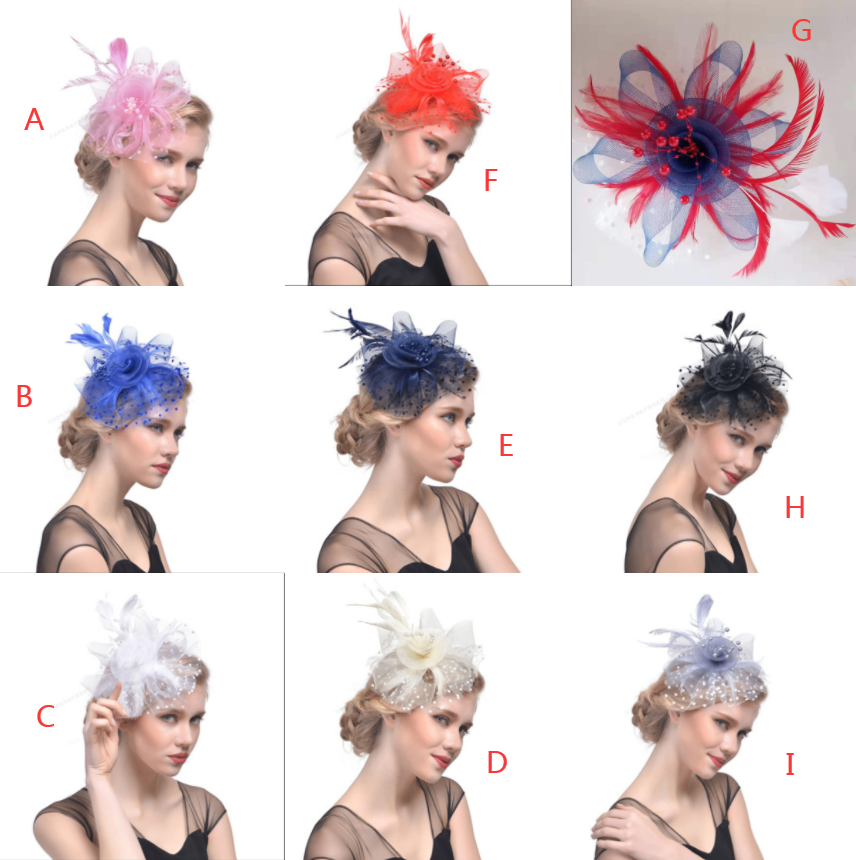  P9139      Fascinator Hats 