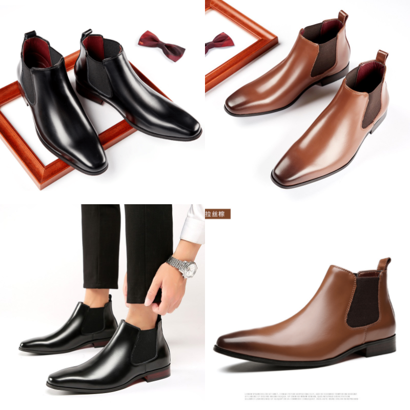 S9112   Men Leather Shoes