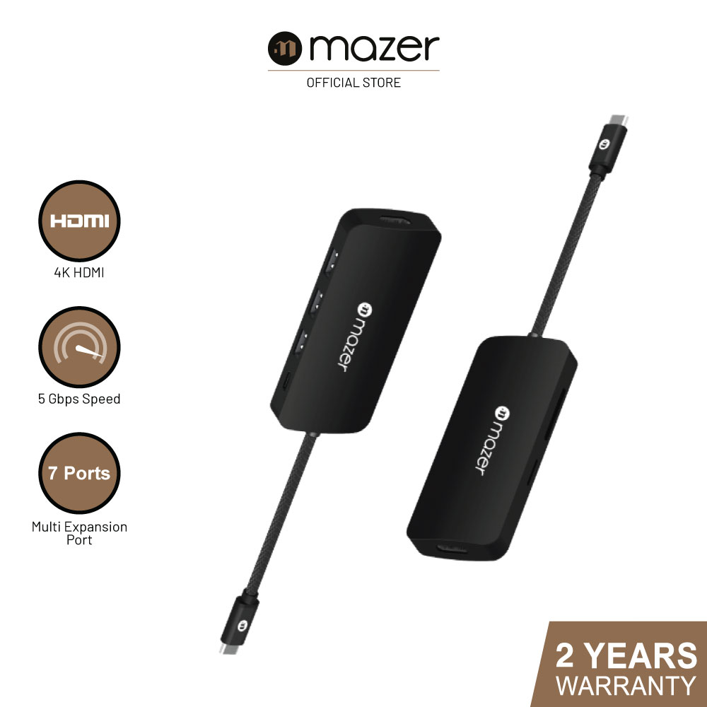 Mazer USB-C Multiport Hub 4070 (7-in-1)