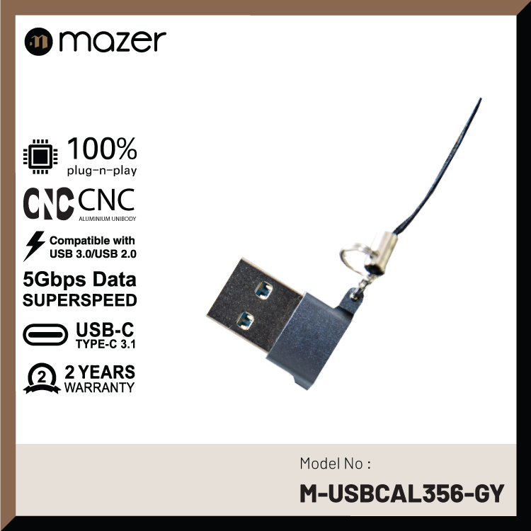 USB-A to USB-C Converter