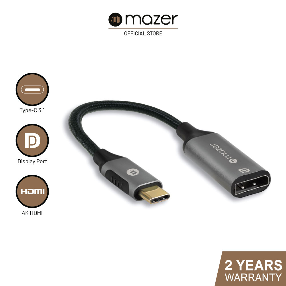 USB-C to 4K/60Hz DisplayPort Adapter