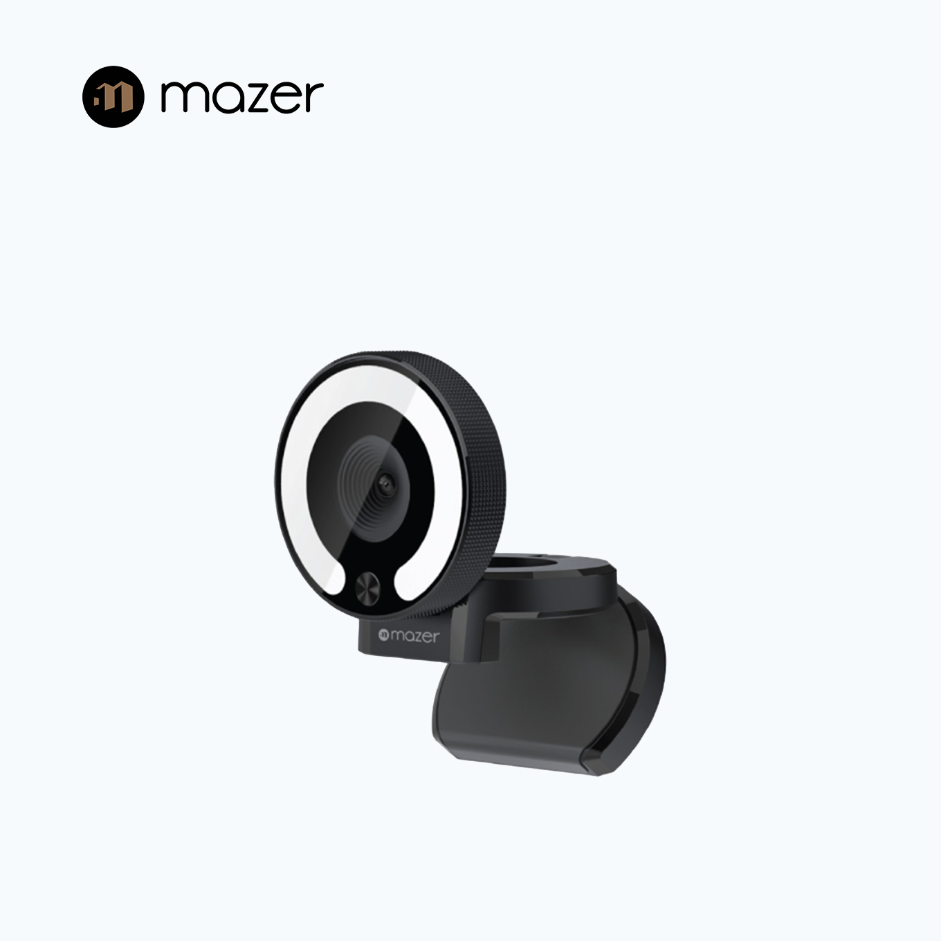 Mazer Infinite.Webcam 2K/5MP Ultra HD with Ring Light