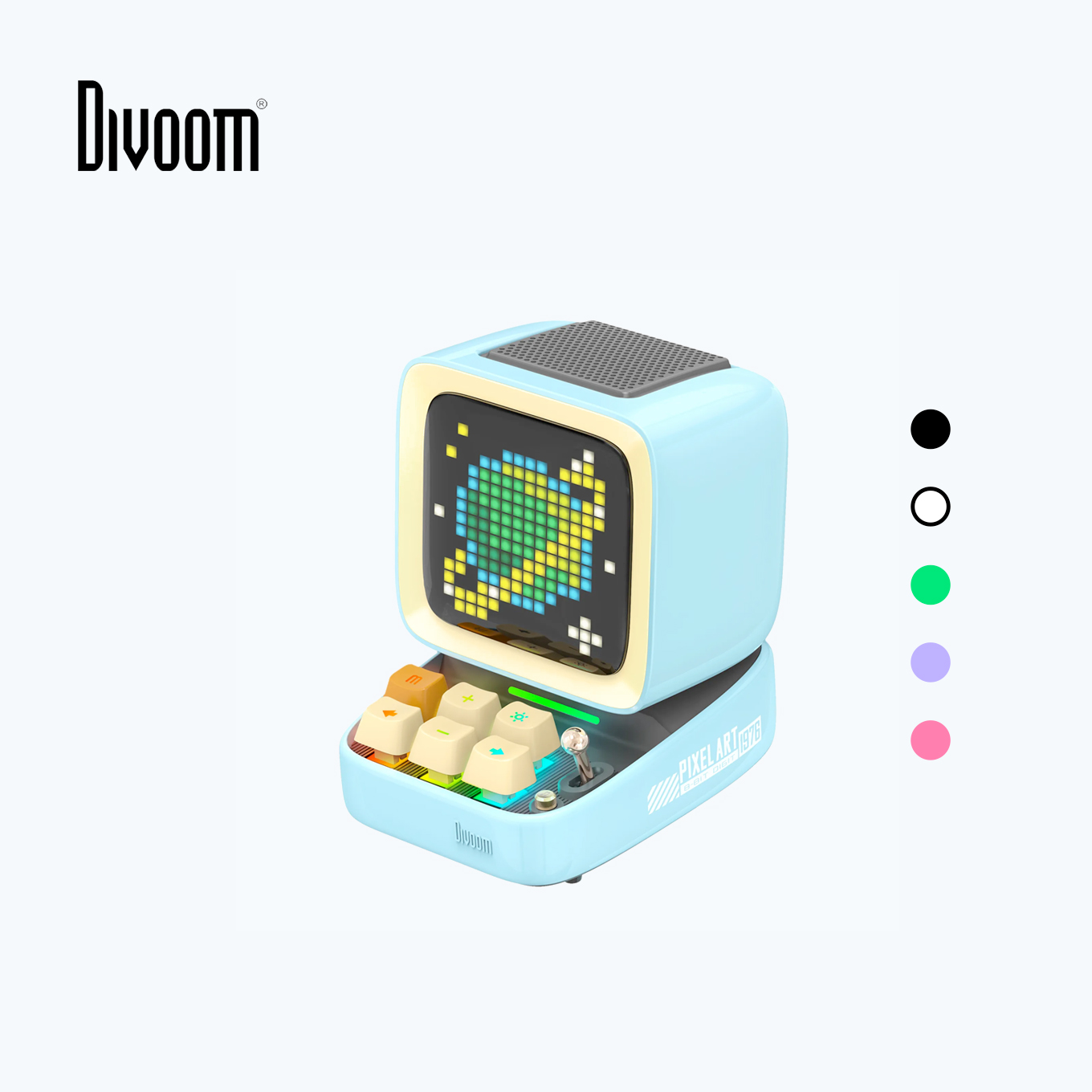 Parlante Bluetooth Divoom - Fairy-OK (mini karaoke) - Wood and Music