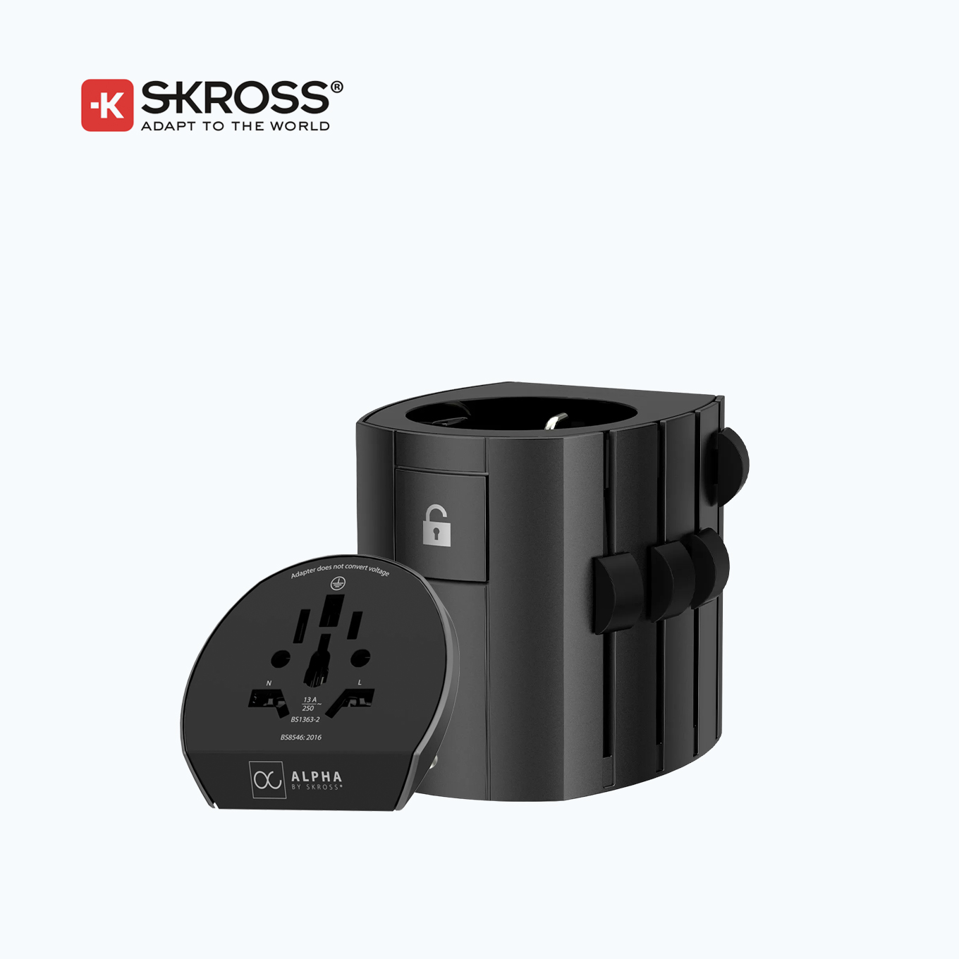 Skross Alpha Safety Universal Travel Adapter