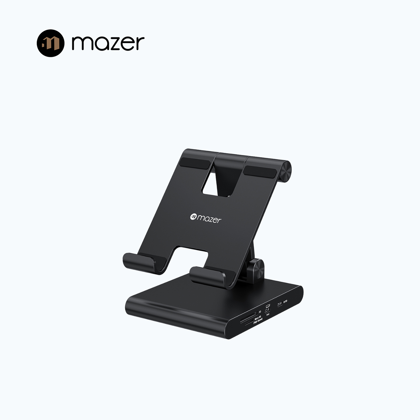 Mazer 8200 USB-C Hub (8-in-1, Tablet Stand)