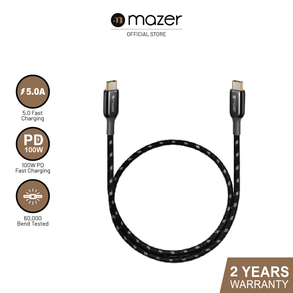 Mazer Infinite.LINK Pro 3 PD100W Cable USB-C to USB-C