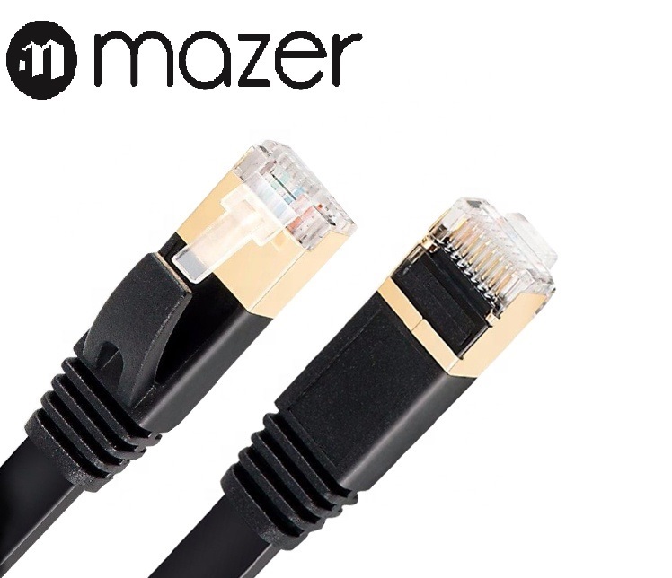 Mazer Infinite.Multimedia CAT 8  Flat Lan Cable