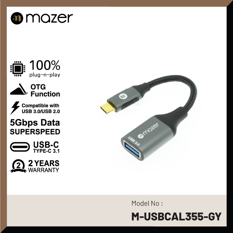 MazerUSB-C to Gigabit Ethernet Adapter