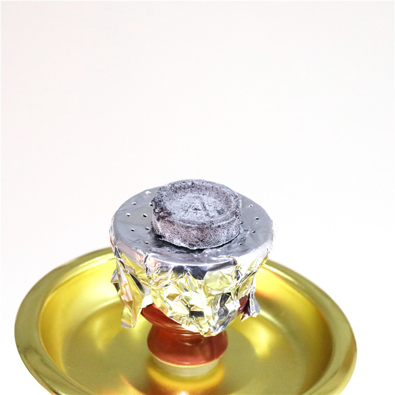 Charcoal 33mm round briquette for incense burning by Al Fakher