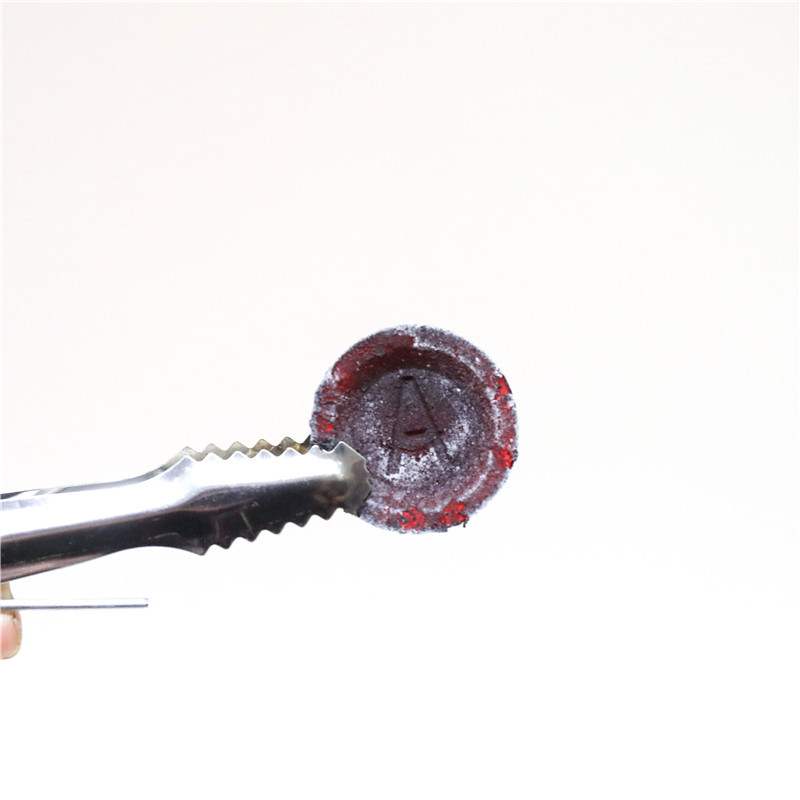 Charcoal 33mm round briquette for incense burning by Al Fakher