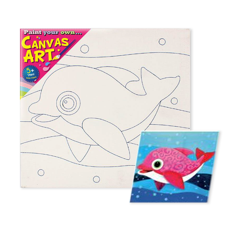 Canvas Art Kit (Kids DIY Art & Craft Activity)