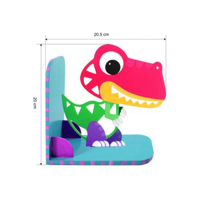 DIY Wooden Animal Bookend  with Painting Kit (Kids Art & Craft)