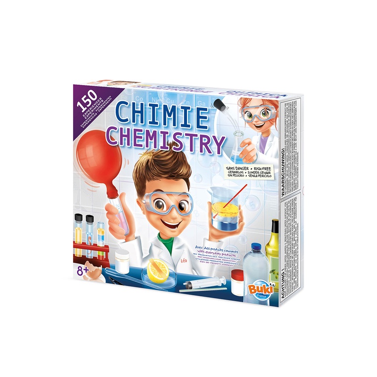 Buki France Chemistry - 150 experiments (STEM Toys for Kids)