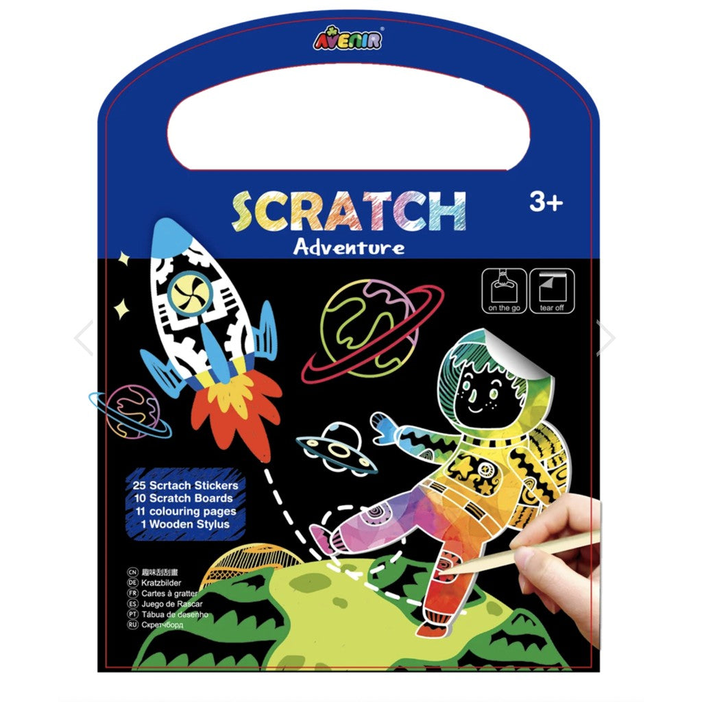 Scratch art book for kids