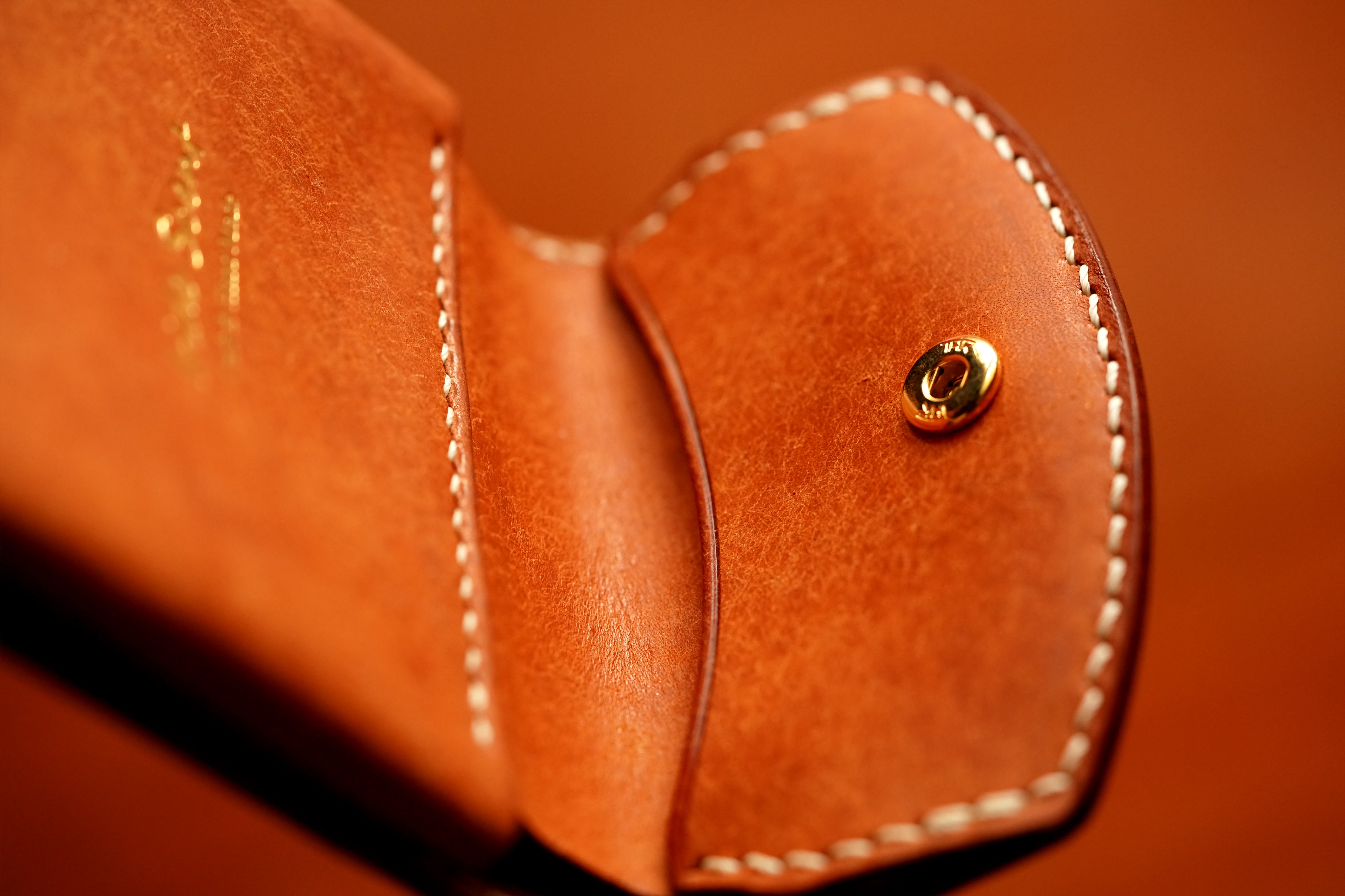 イタリアンレザー「プエブロ」三つ折り ミニ 小さい財布 