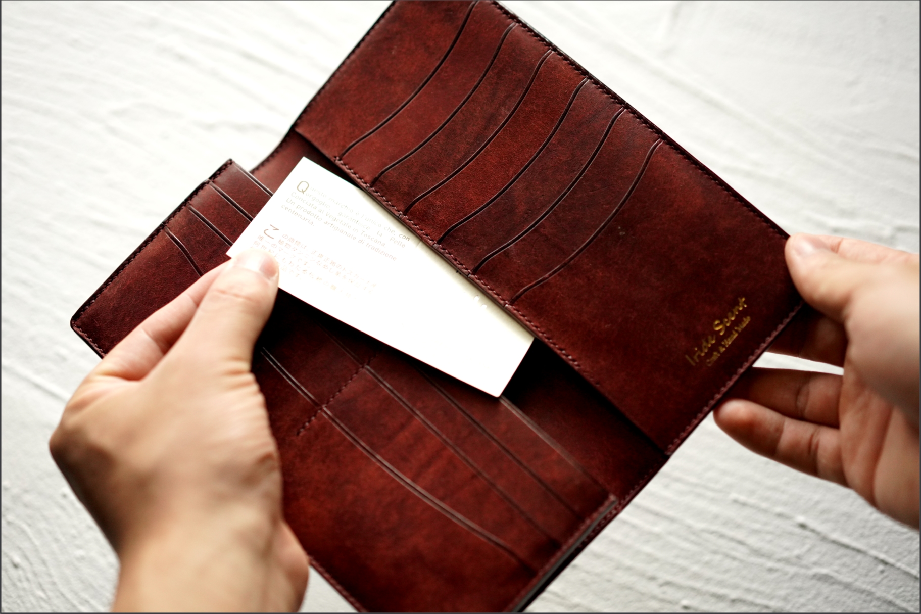 財布 メンズ 長財布 二つ折り