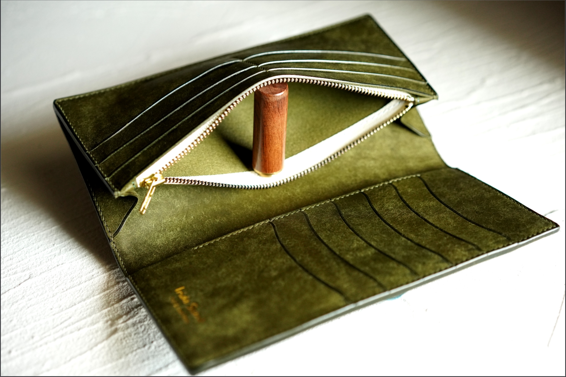 財布 メンズ 長財布 二つ折り