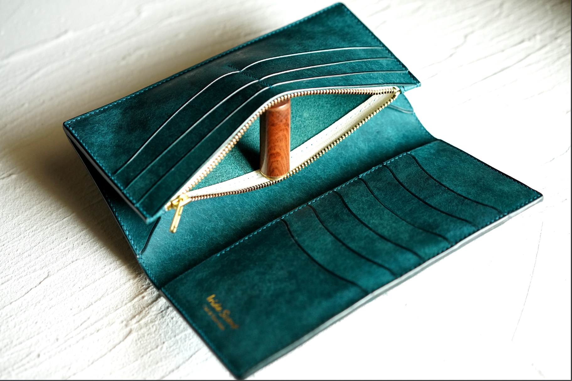 財布 メンズ 長財布 二つ折り