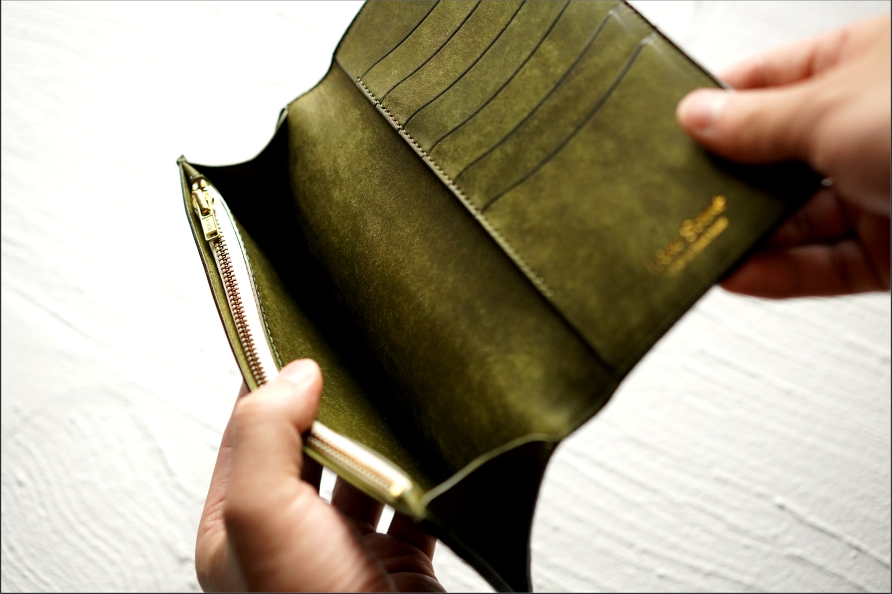 財布 メンズ 長財布 二つ折り