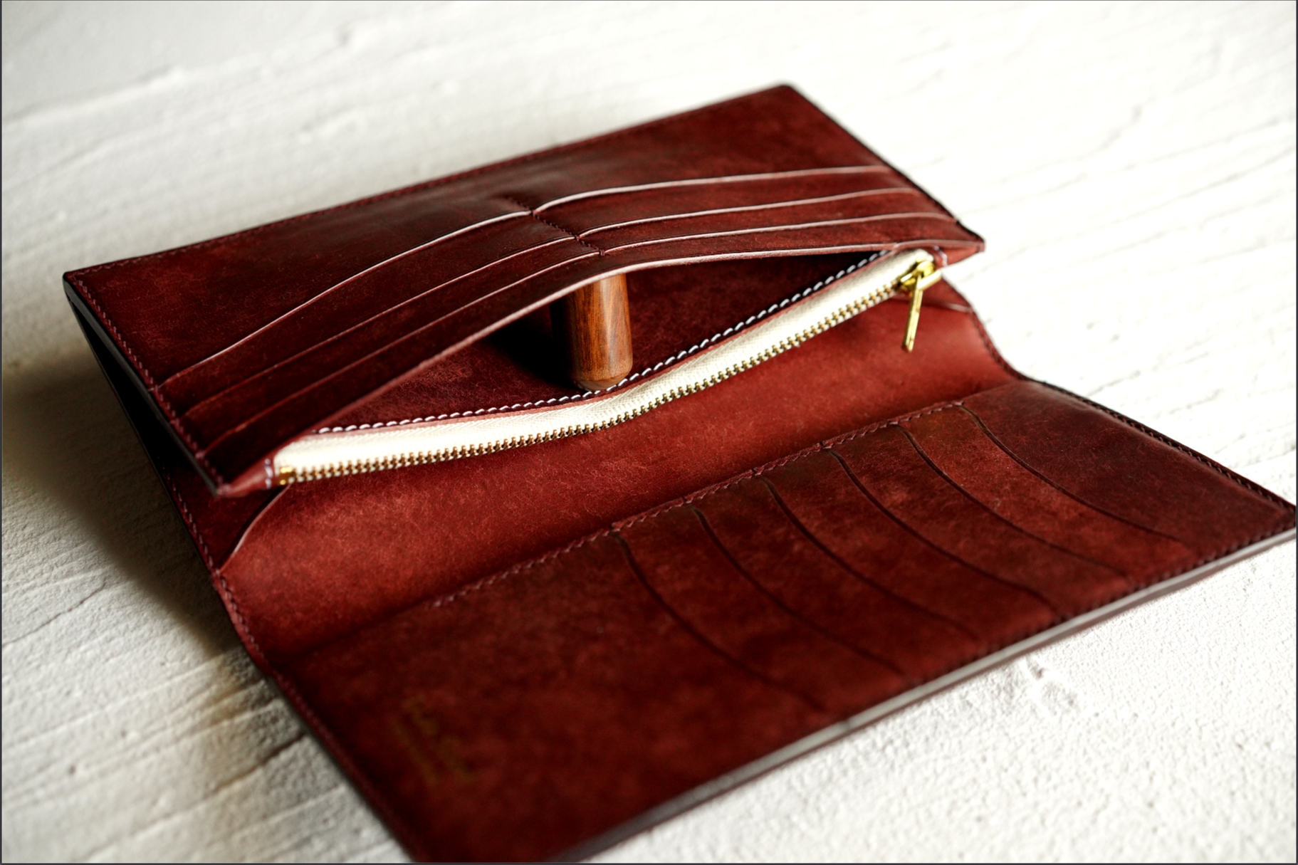 財布 メンズ 長財布 二つ折り